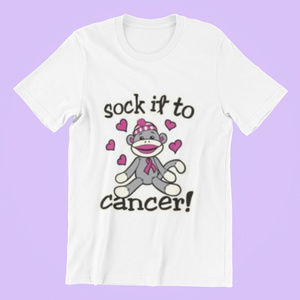 Sock It To Cancer Tee Shirt